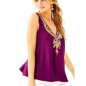 Lilly Pulitzer Owen Top in Shiraz